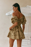 Xana Dress - Ancienne Green