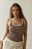 Lennie Top - Chocolate Stripe