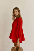 SAMPLE-Akel Top - Cherry