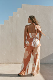 Victoria Top - Peach Solanto