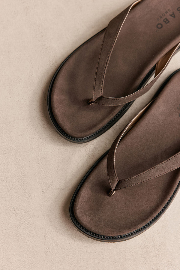 Kia Sandals - Chocolate