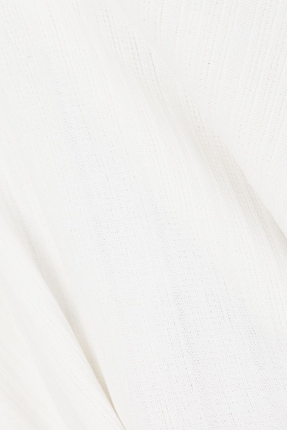 White Long Sleeve V Neck Collar Pocket Adair top