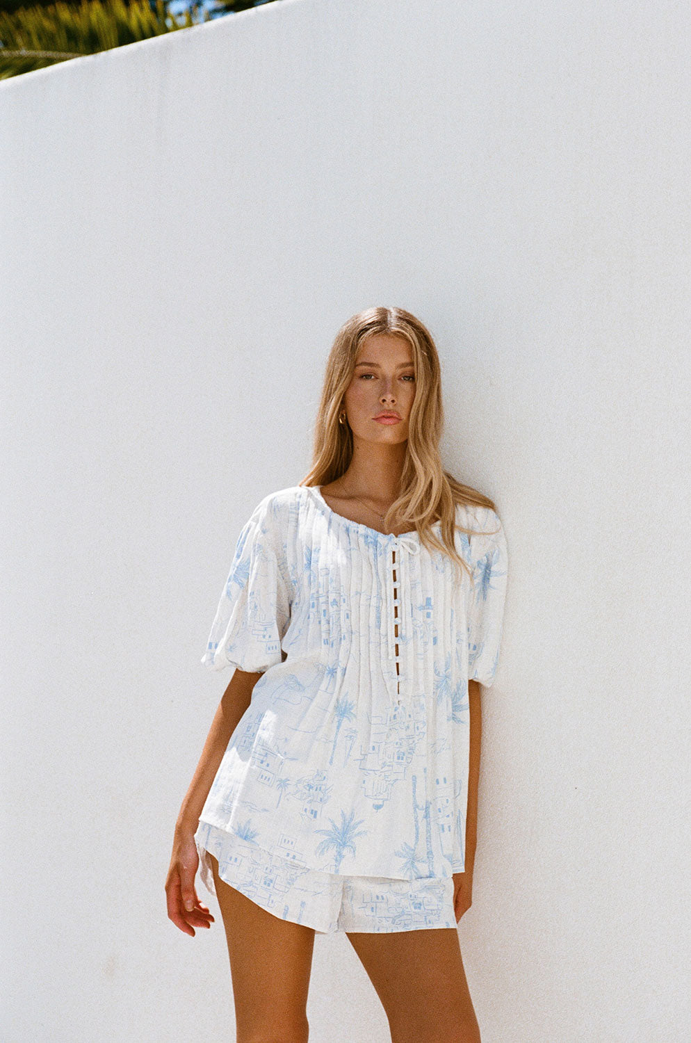 SAMPLE-Leta Top - Santorini