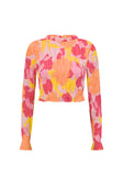 SAMPLE-Zaya Crepe Top - Nectar Floral