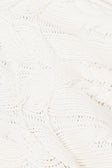 Paquita Button Up Knit Sweater - White