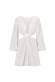 Caycee Cutout Mini Dress - White