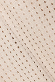 Beige Crochet Knit High Waist Nev Pants