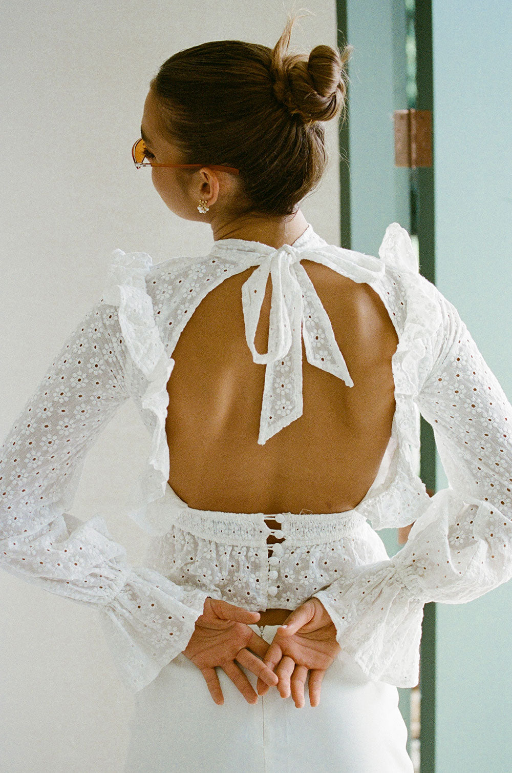 SAMPLE-Nubia Top - Embroidered