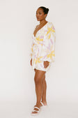 SAMPLE-Kona Wrap Dress - Paradise Floral