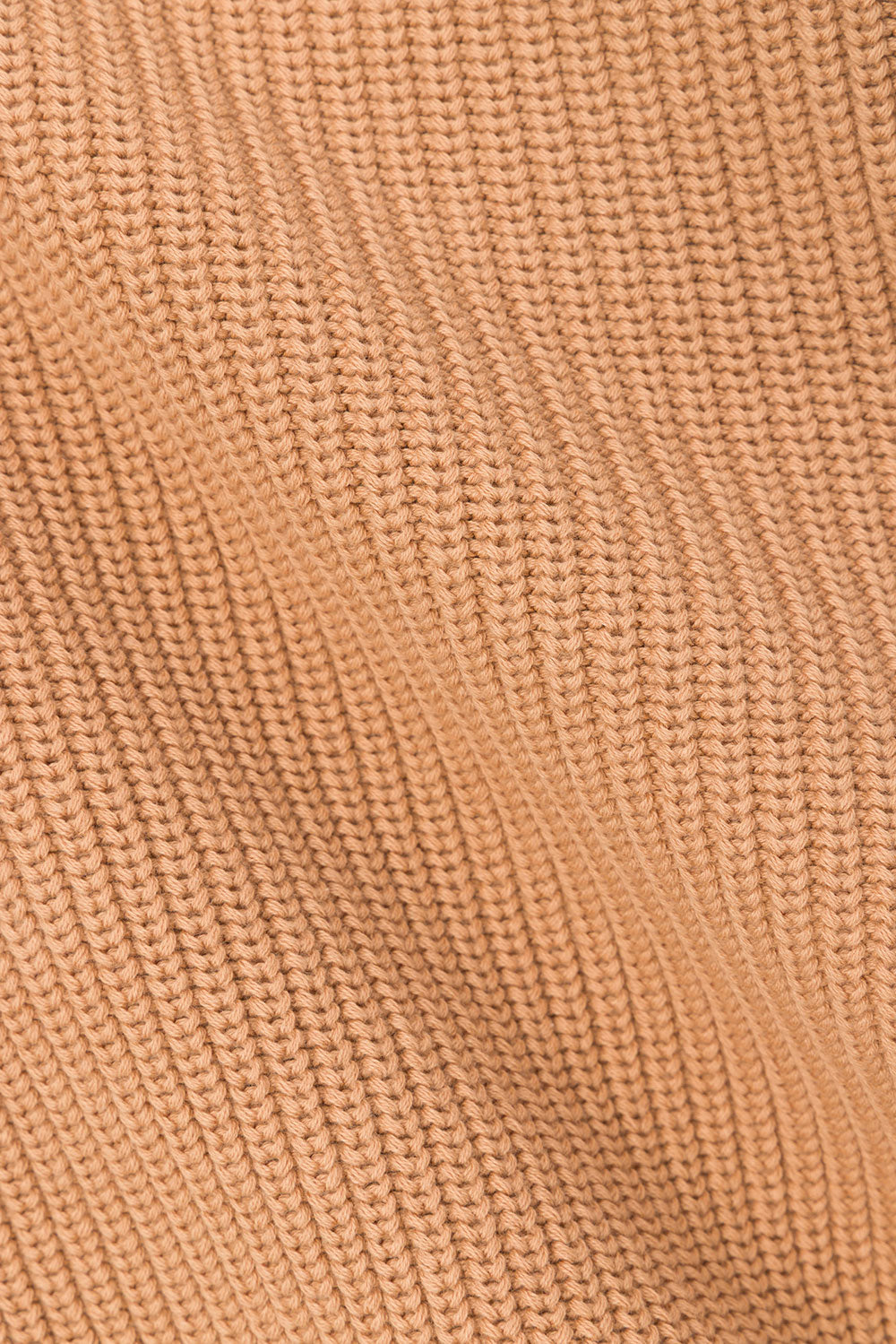 Tan Knit Off Shoulder Sienna Top