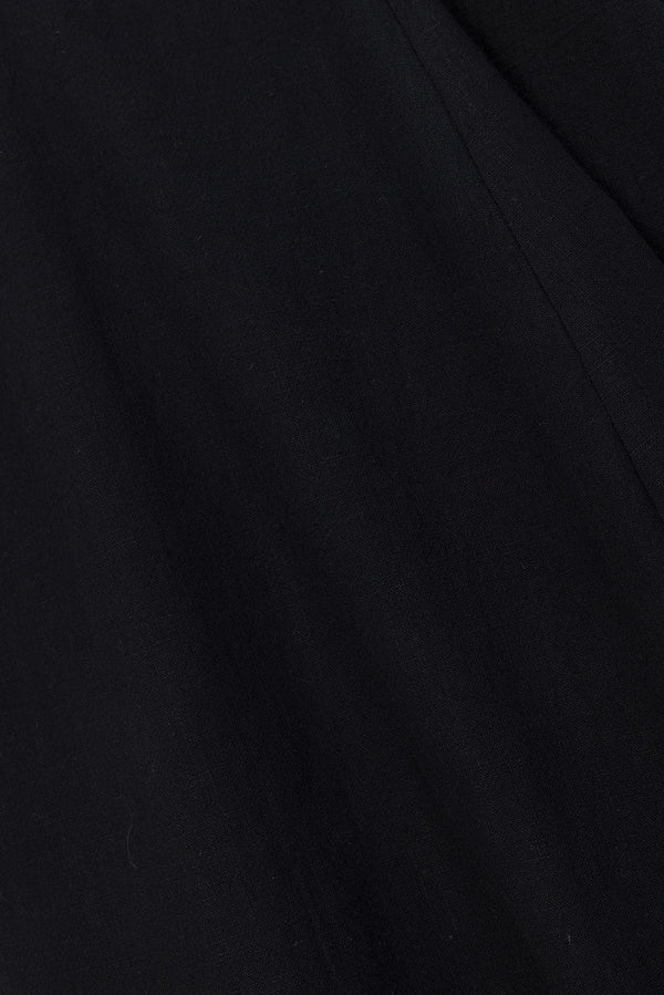 Black One Shoulder Cutout Mini Knot Dimmi Dress