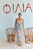 Qiara Dress - Flores Scarf