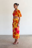 Sorrenta Wrap Top - Floreale Sunny