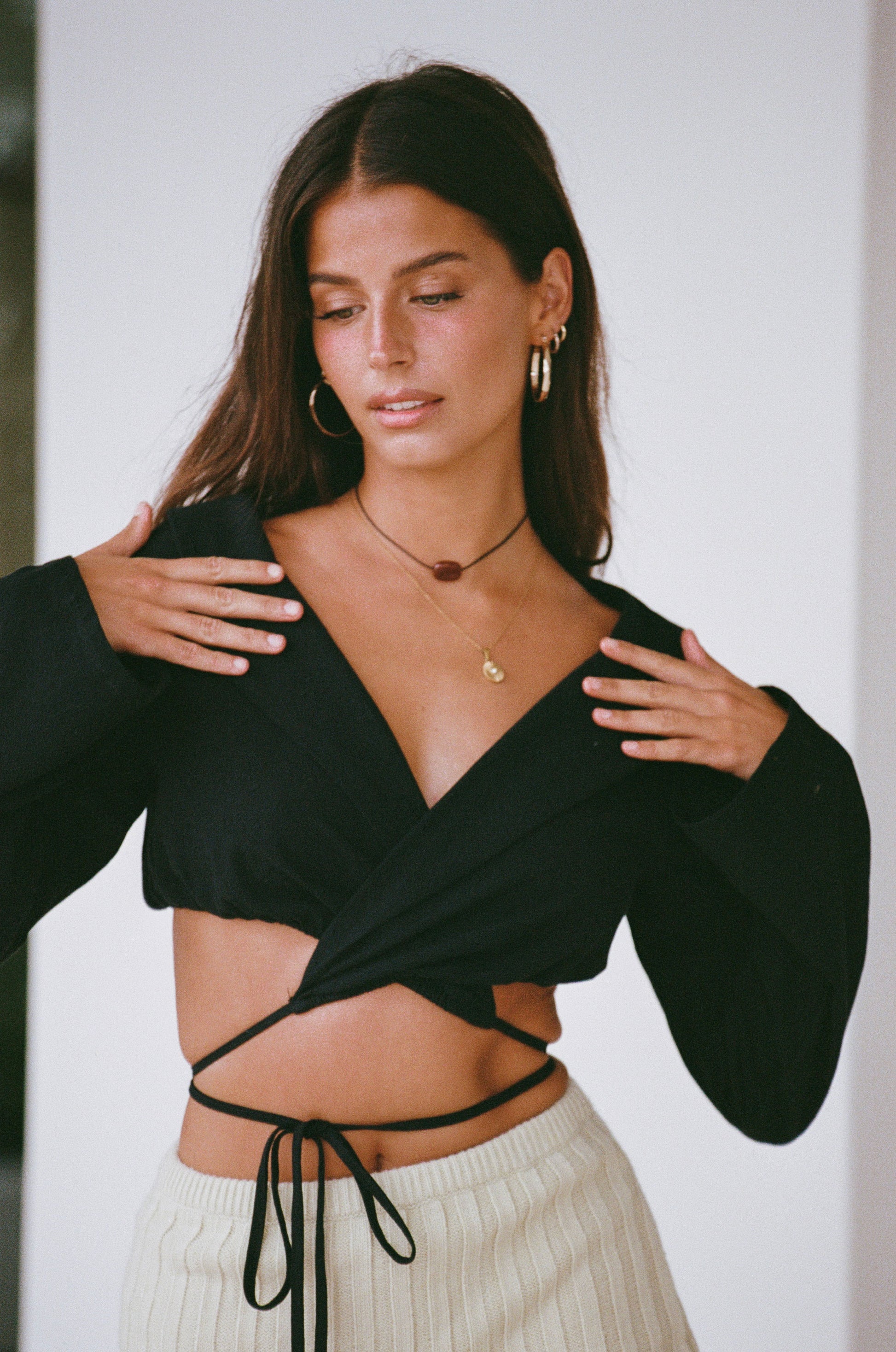 SAMPLE-Norella Wrap Top