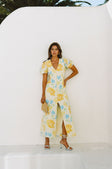 Amorita Midi Dress - Yellow