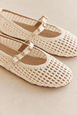 Solstice Ballet Flats - White