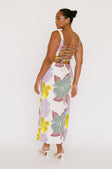 SAMPLE-Oralia Skirt - Royal Floral