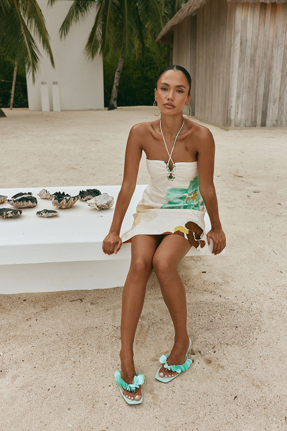Steff Dress - Brushed Fleur