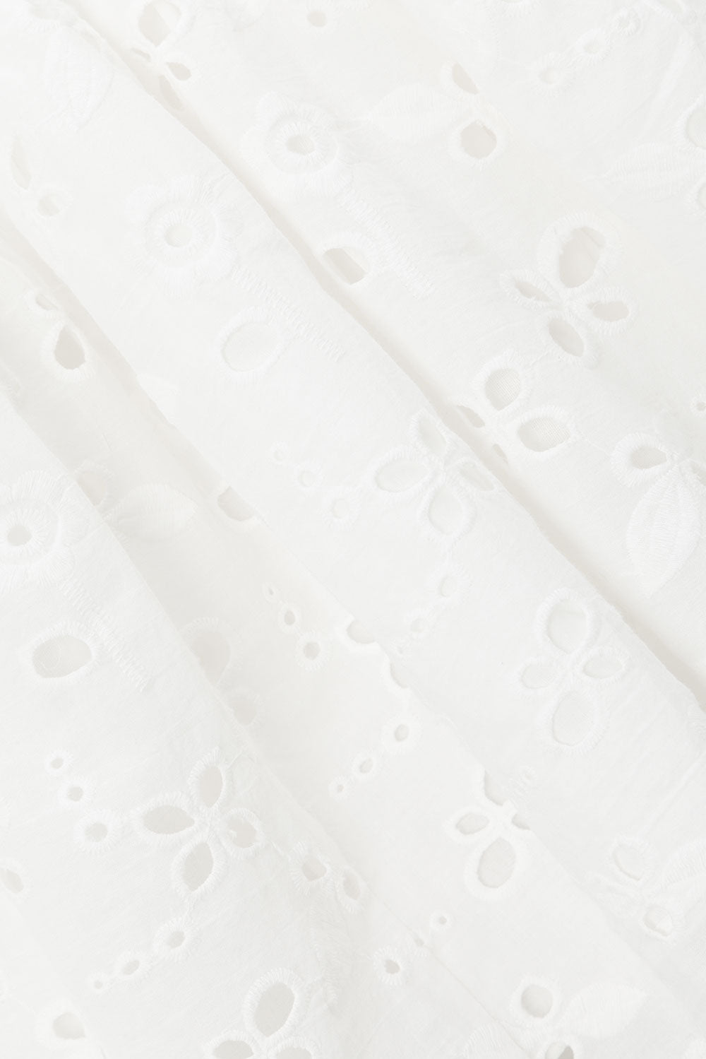 White Button V Neck Mini Kai Dress