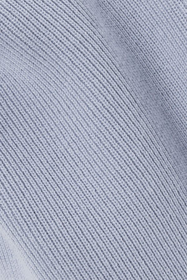 Blue Front Split Wrap Maxi Bridget Skirt