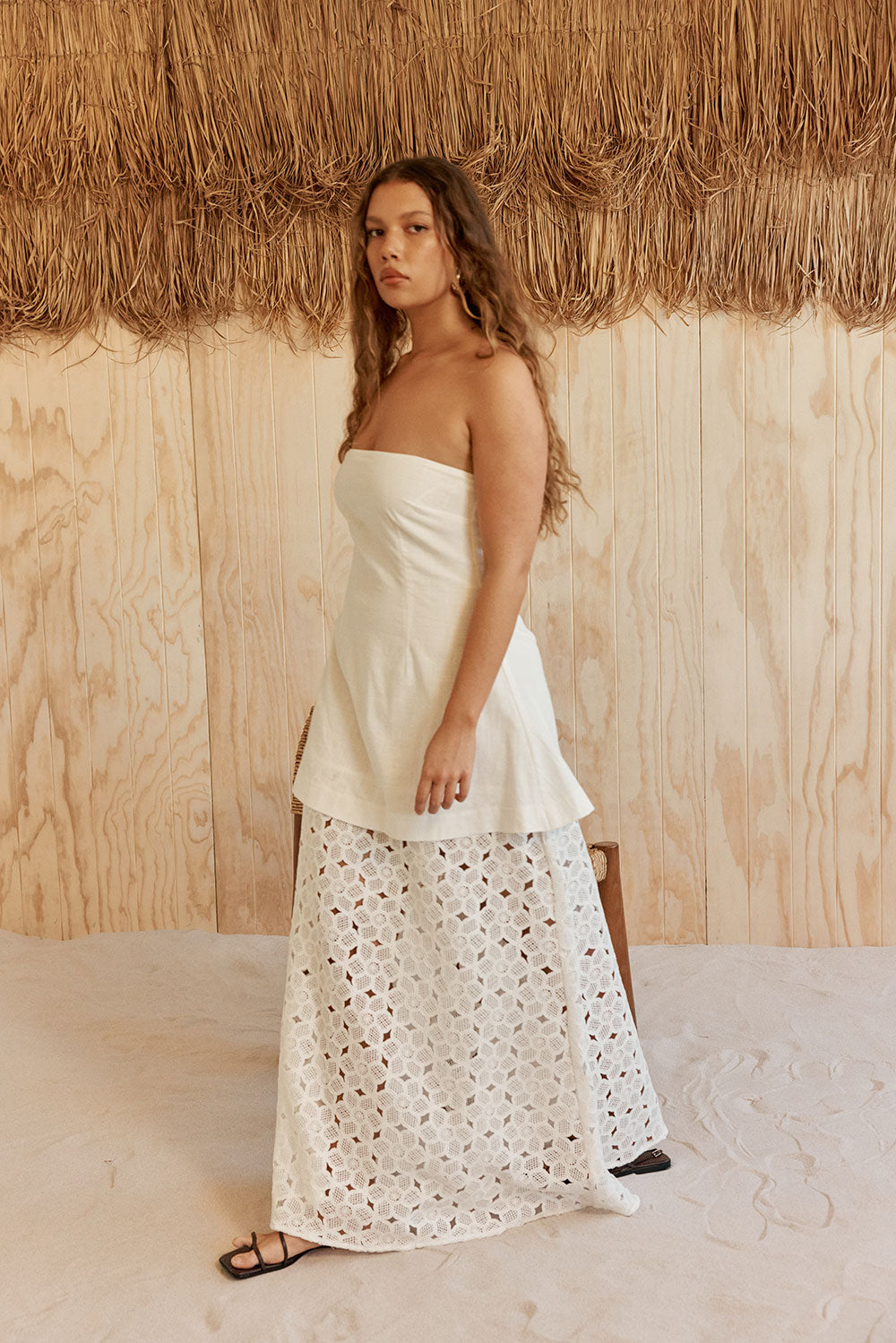 Keana Dress - White
