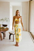 Tillie Midi Skirt - Yellow