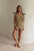 SAMPLE-Elixir Top - Khaki