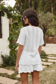 SAMPLE-Leah Top - White