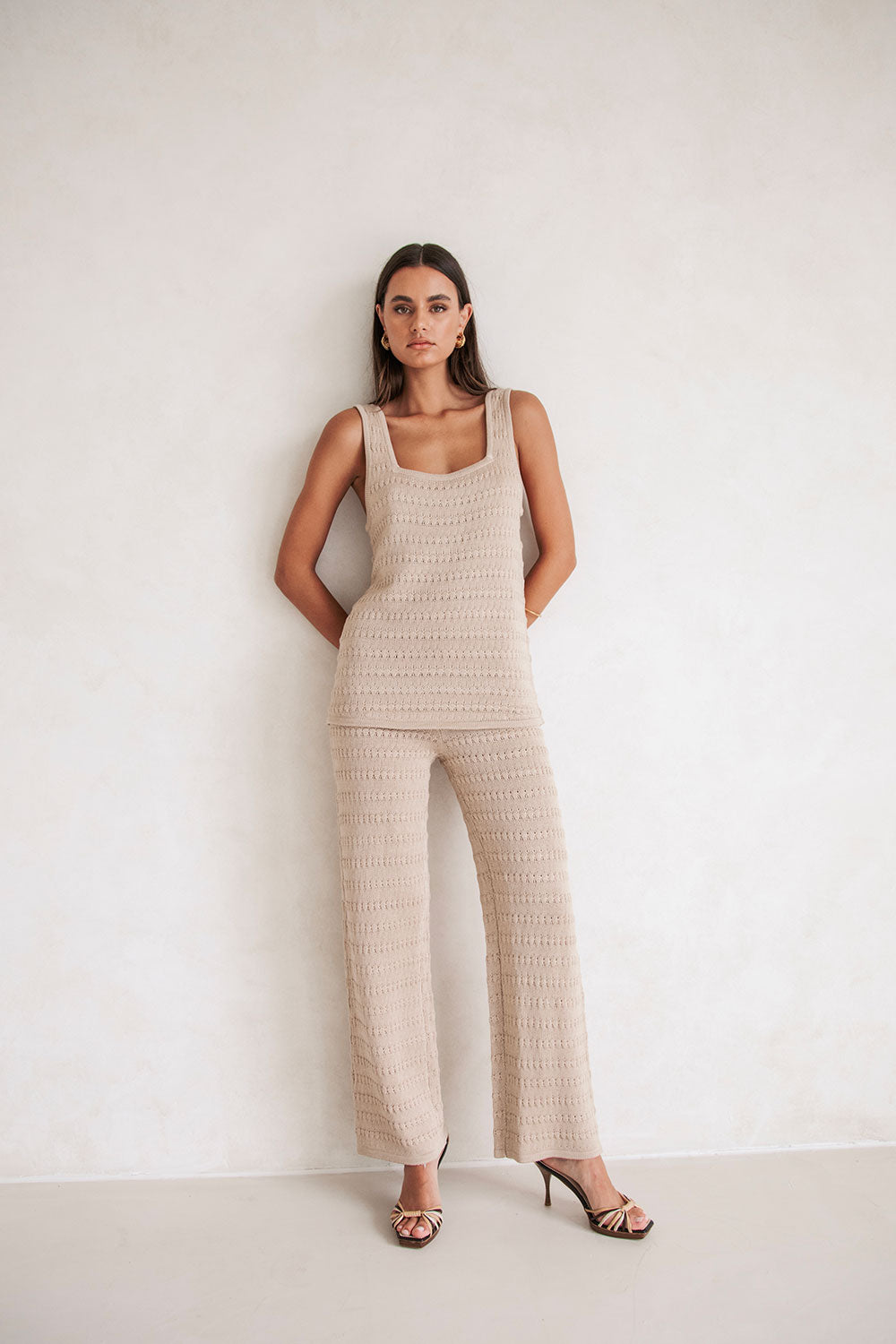 Ari Knit Top - Toffee