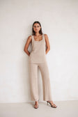 Ari Knit Top - Toffee