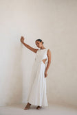 Aurelia Cutout Maxi Dress - White