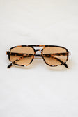 Cora Tortoise Aviator Sunglasses