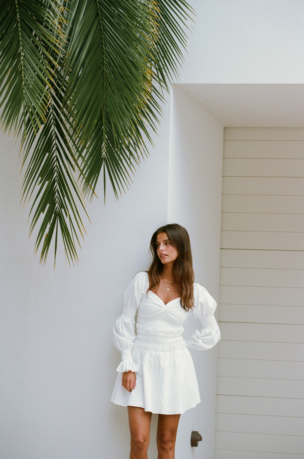 santiago off shoulder dress SAMPLE-Santiago Off Shoulder Dress – SABO