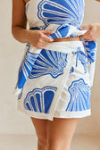 SAMPLE-Ciera Wrap Skirt - Seashell