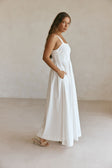 SAMPLE-Flore Dress - White
