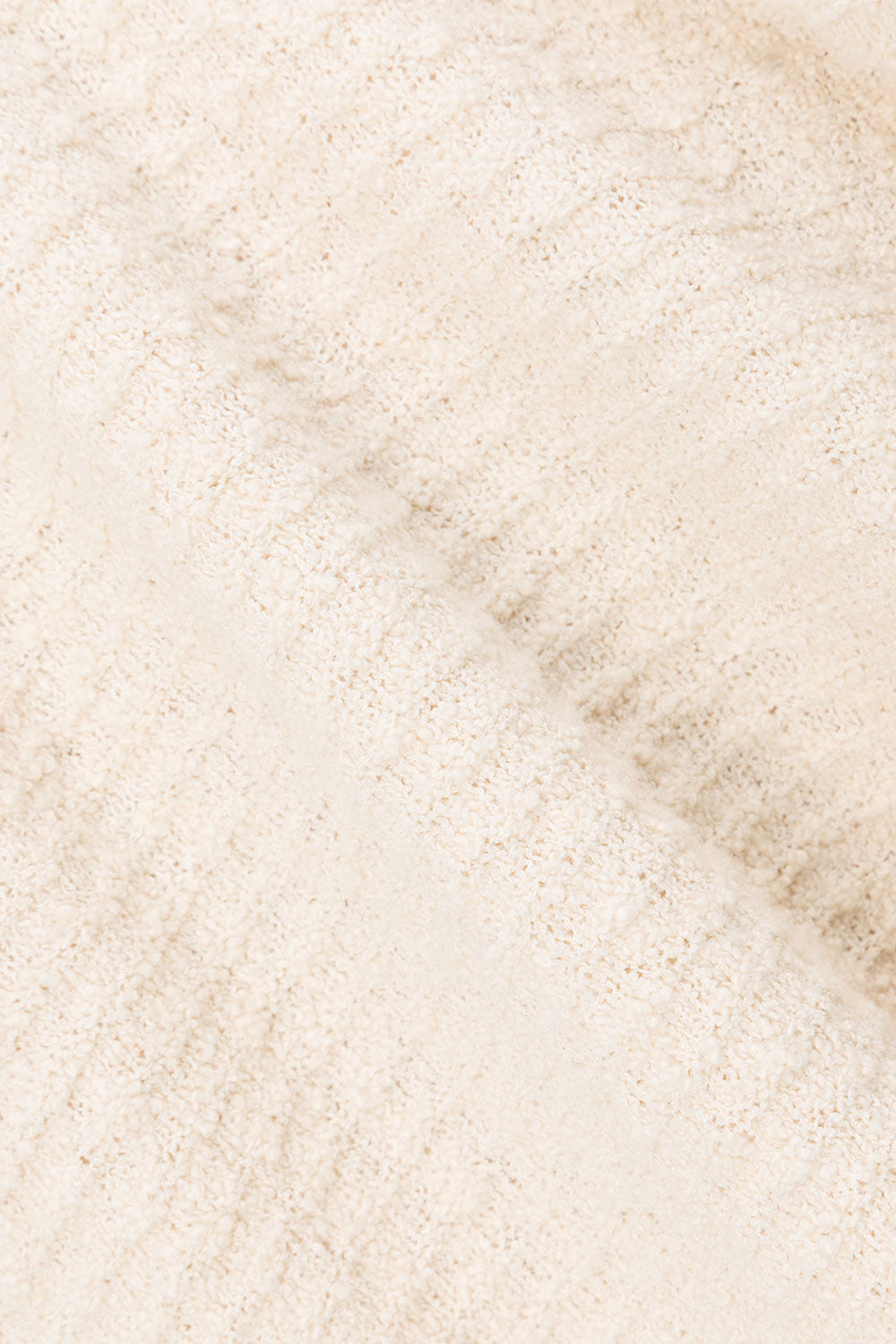 Beige Knit Long Sleeve Mara Top