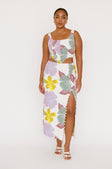 SAMPLE-Oralia Skirt - Royal Floral
