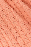 Coral Pointelle Knit High Waist Athena Pants