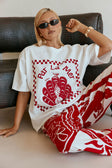 SAMPLE-Par La Mer Top - Red