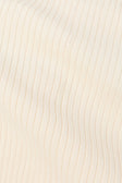 Cream Ribbed V Neck Wrap Longline Jaxon Top
