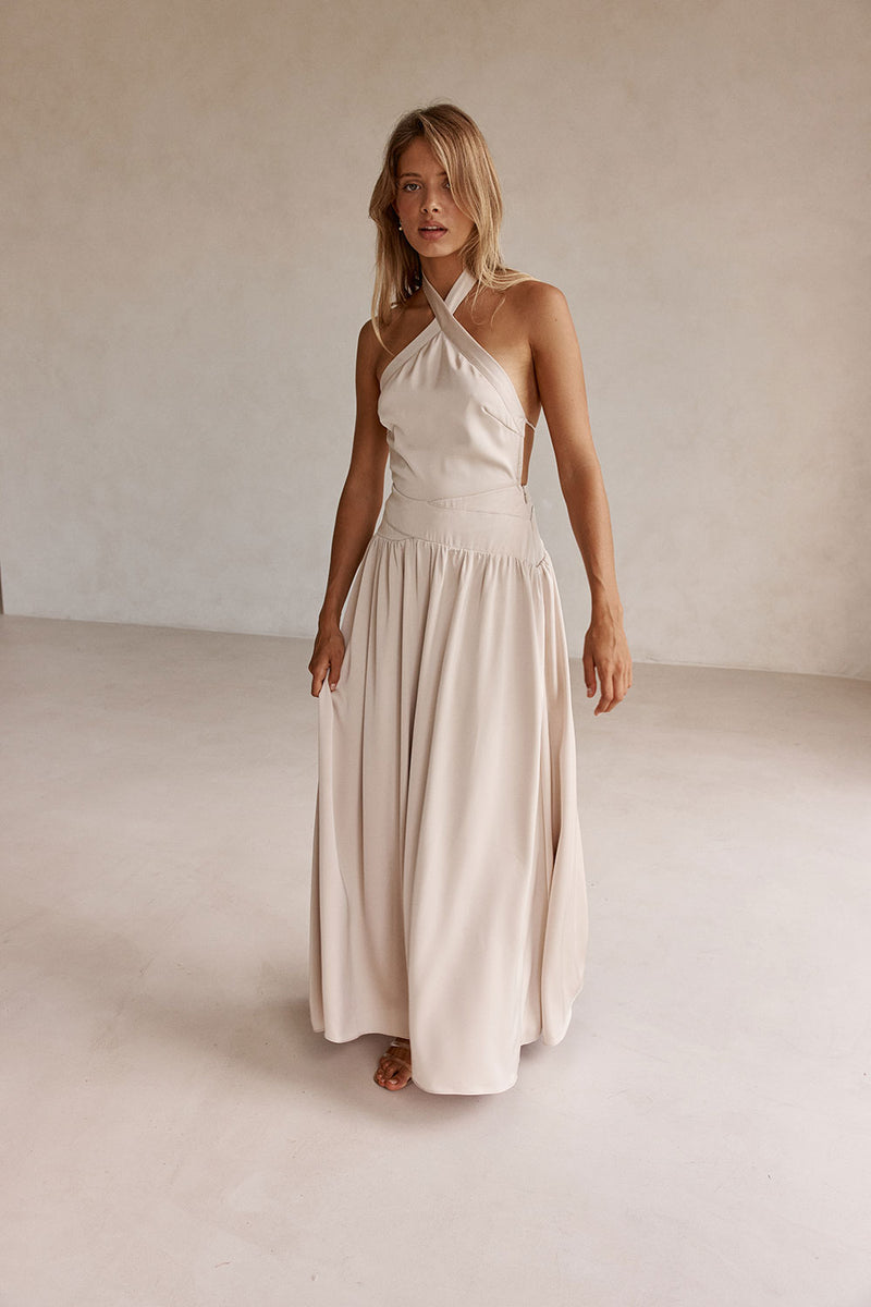 Shop Wedding Guest Dresses & Sets Online Australia  tagged "primary-color: Beige"  SABO