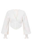 SAMPLE-Seville Shirred Top