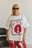 SAMPLE-Par La Mer Top - Red