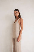 Ari Knit Top - Toffee