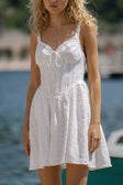 Laurenne Mini Dress - White
