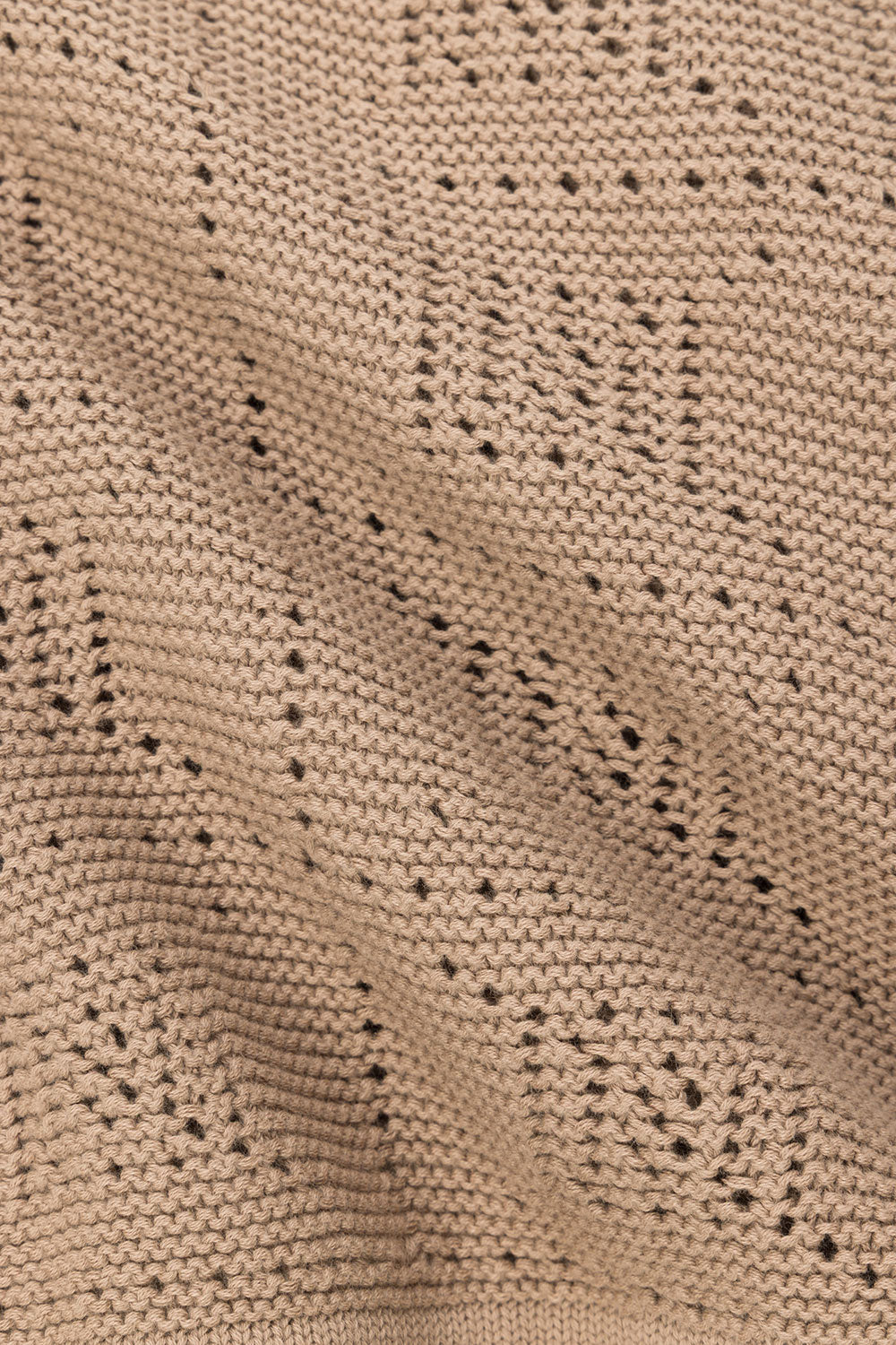 Brown Knit Strapless Mini Beret Dress