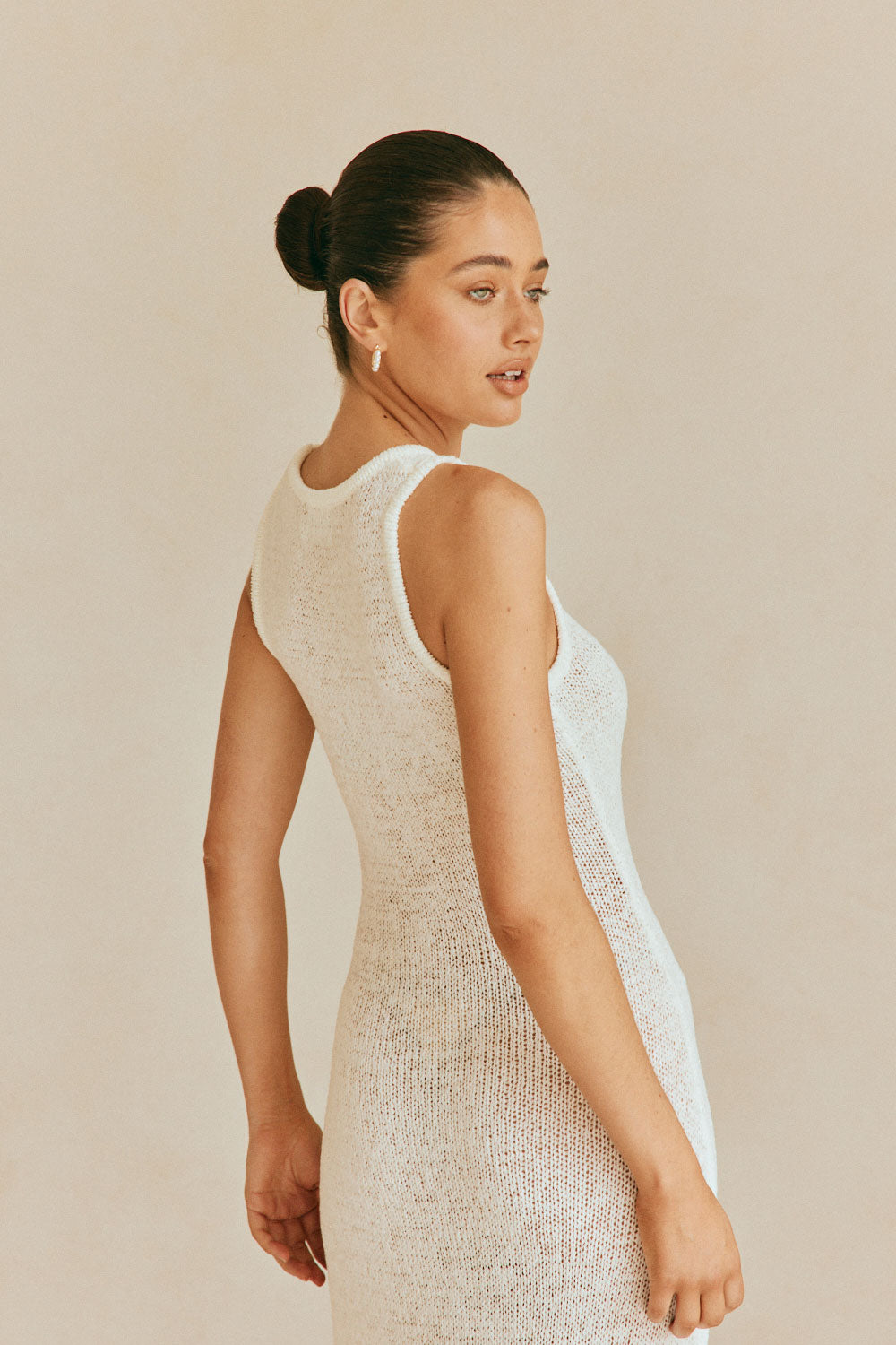 Bardot Maxi Dress - White