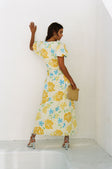 Amorita Midi Dress - Yellow