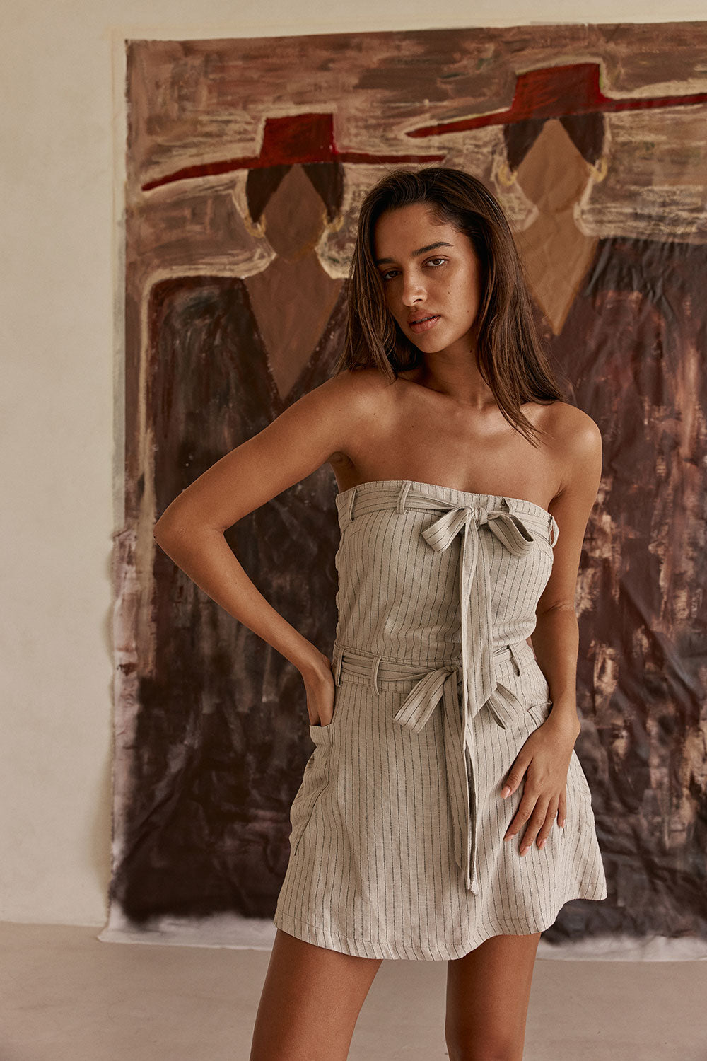 Tulia Dress - Stripe