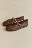 Solstice Ballet Flats - Brown